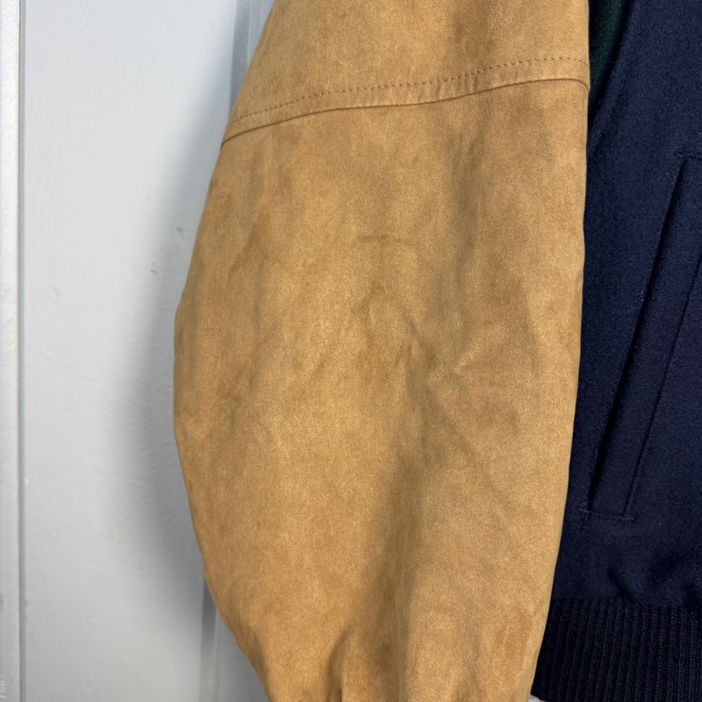 Vtg Cripple‎ Creek Rodeo Letterman Leather Varstiy Jacket Mens medium Made USA - Picture 5 of 16